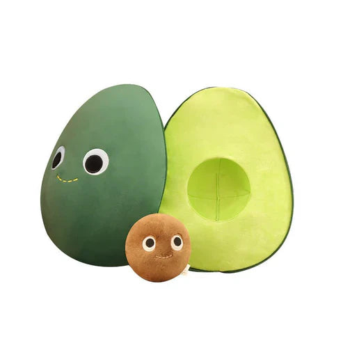 Cute Fruit Avocado Plush Toy Stuffed Doll