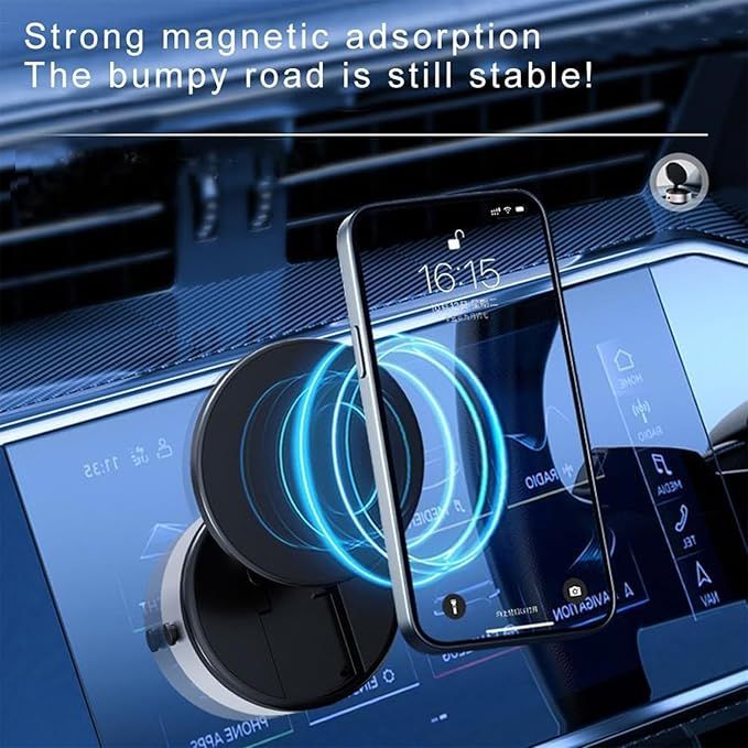 MagMount Pro™ – Magnetic Suction Car Phone Holder